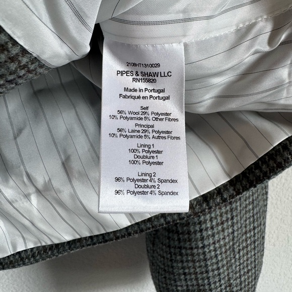 Veronica Beard Womens Sybille Cropped Houndstooth Wool Blend Tailored Jacket 6 - Picture 6 of 9